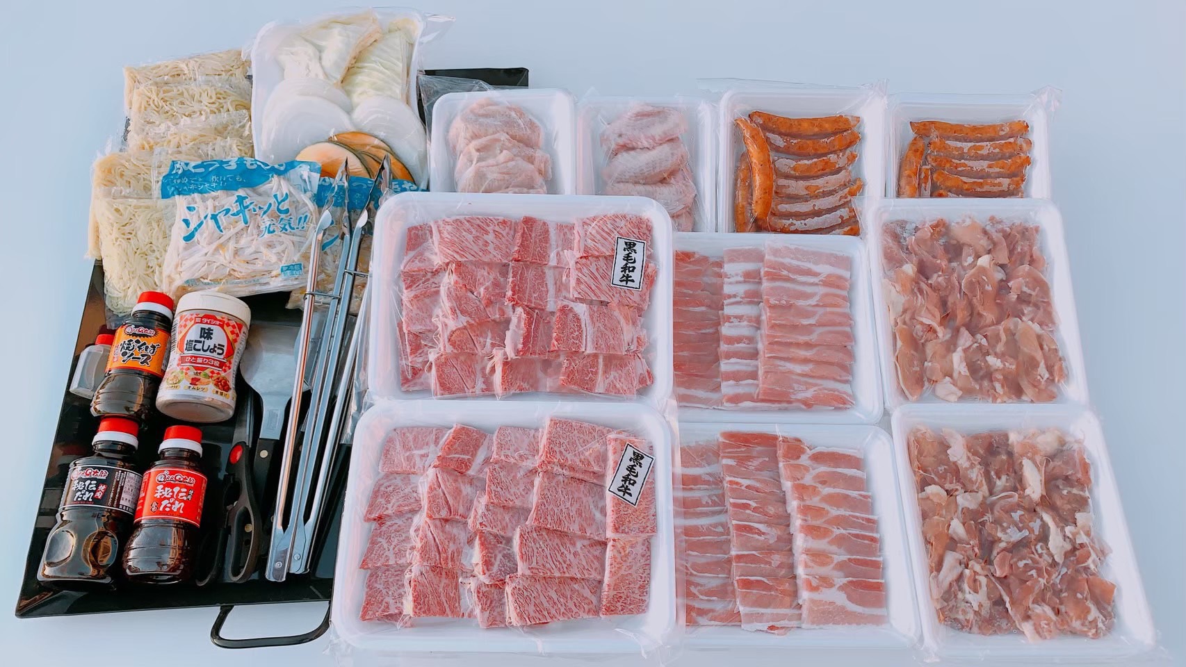 BBQ太郎の国産黒毛和牛セット