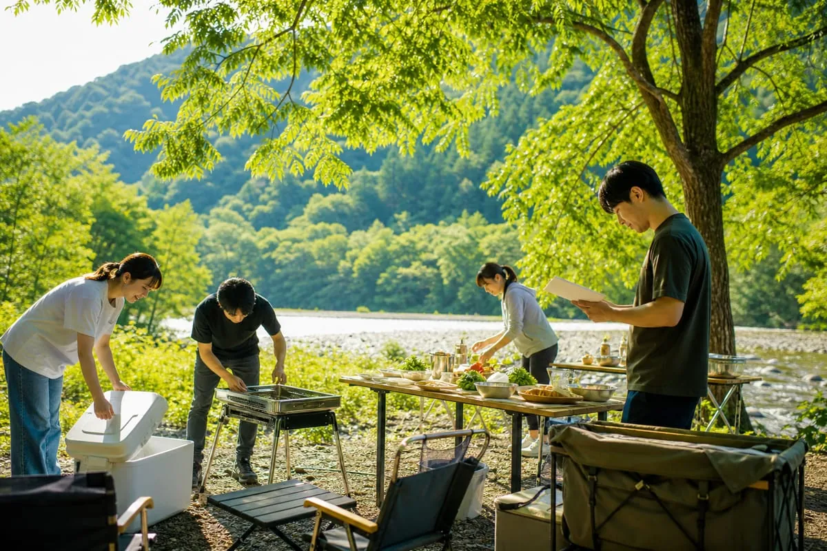 前橋 自然 BBQ