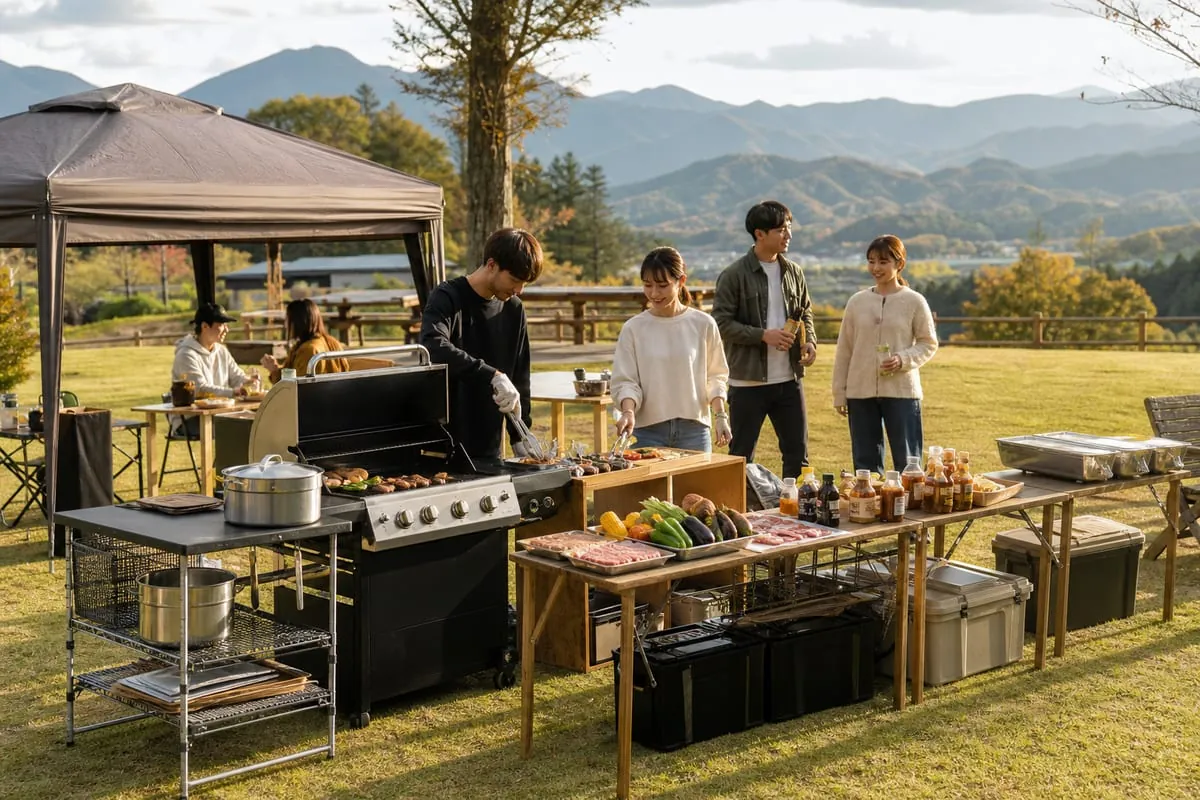 群馬 BBQレンタル
