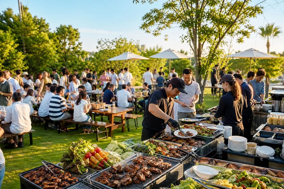 BBQ 配達サービス 30人
