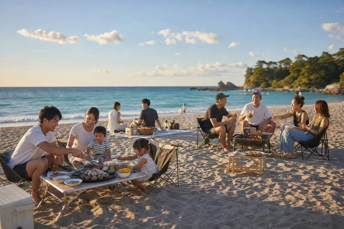 茨城 海BBQ