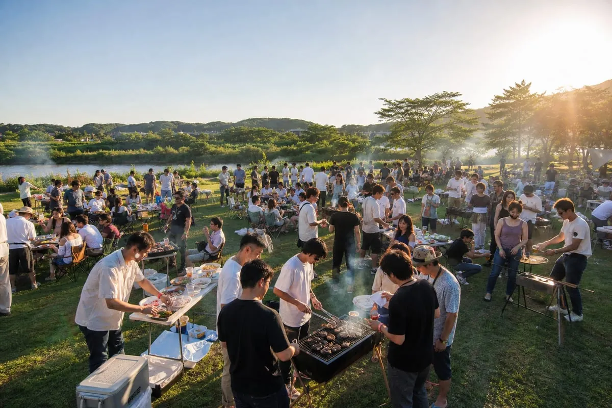 茨城 BBQ 50人以上
