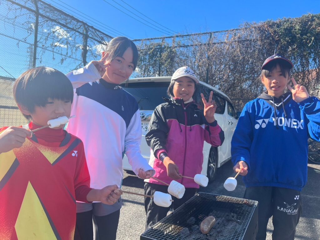 マシュマロ焼き楽しいね