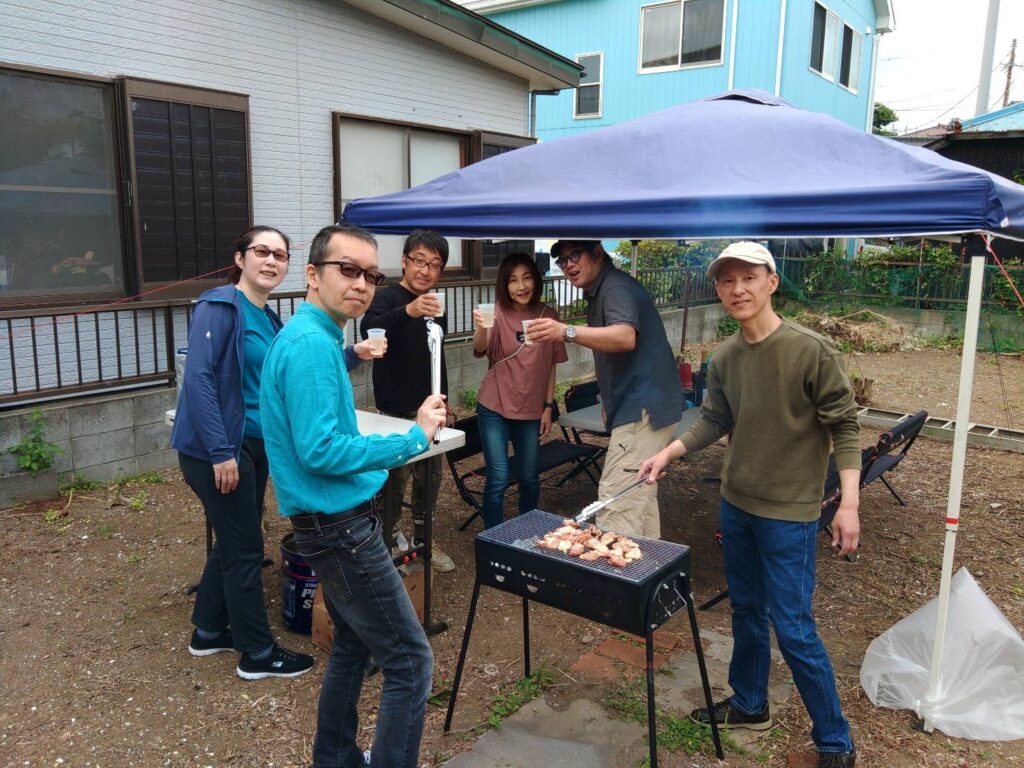 ご自宅お庭で楽しくBBQ