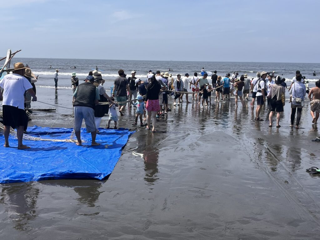 大漁です　網を引きまくりましょう