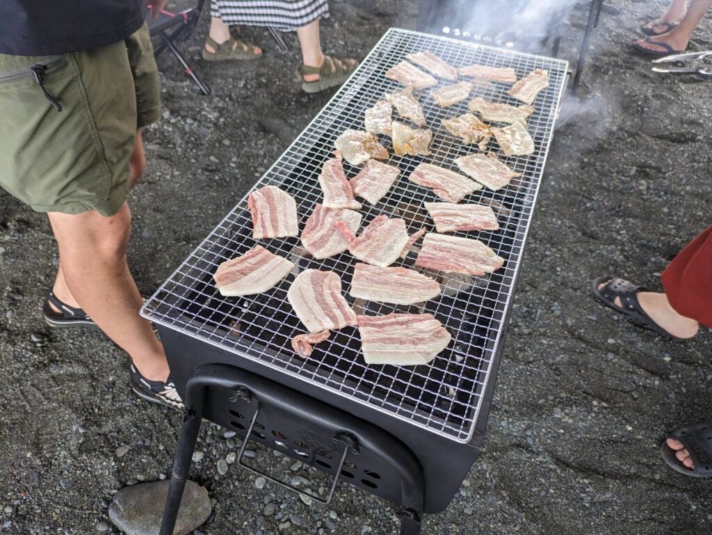 当店自慢のお肉もいい感じ