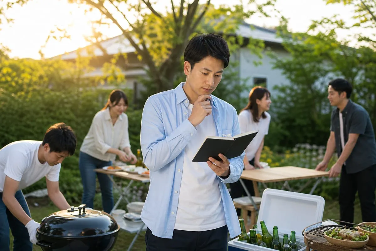 BBQ 送別会