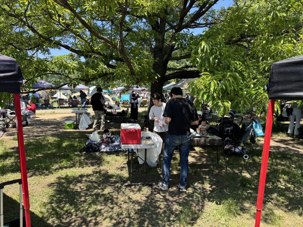 彩湖・道満グリーンパーク BBQ広場のご案内
