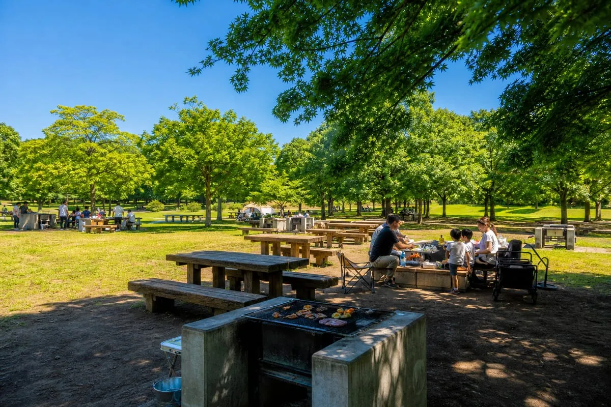 大島小松川公園 BBQ