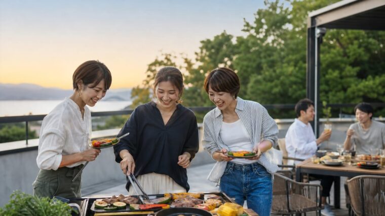 BBQ夕方開催の費用・時間・段取りを徹底解説｜日没後も楽しめる計画の立て方