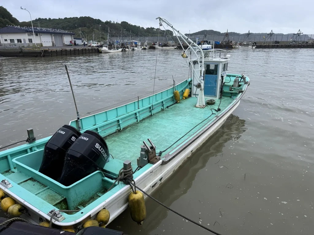 北海道の漁港と漁船