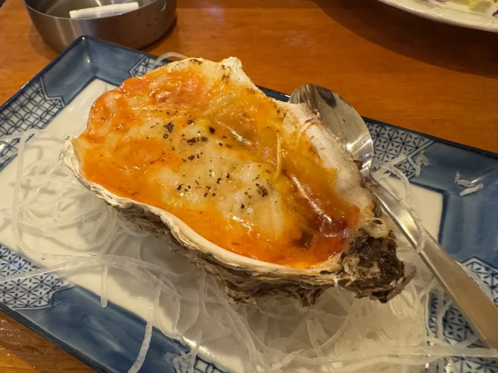 函館で味わった牡蠣グラタン